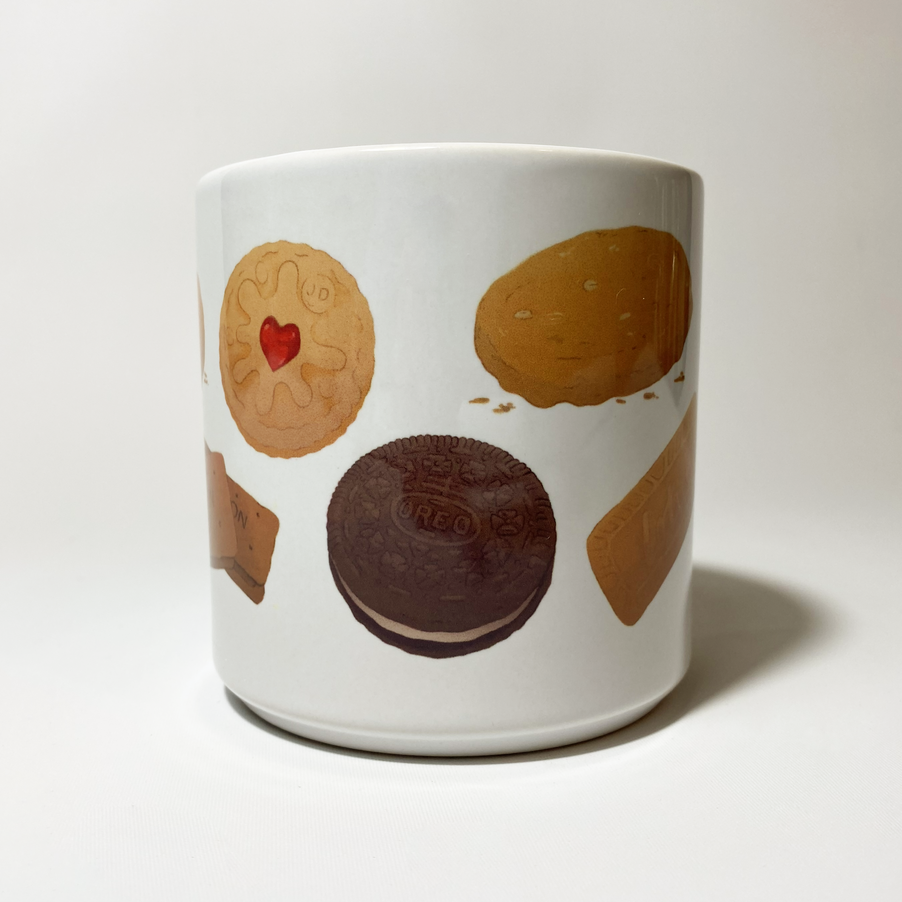 Biscuit Assortment Dunker Mug with extra wide brim for dunking!