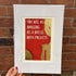 You Are As Amazing As A Dress With Pockets - A3 Mounted Print