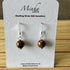 Sterling Silver with Natural Gemstones Earrings