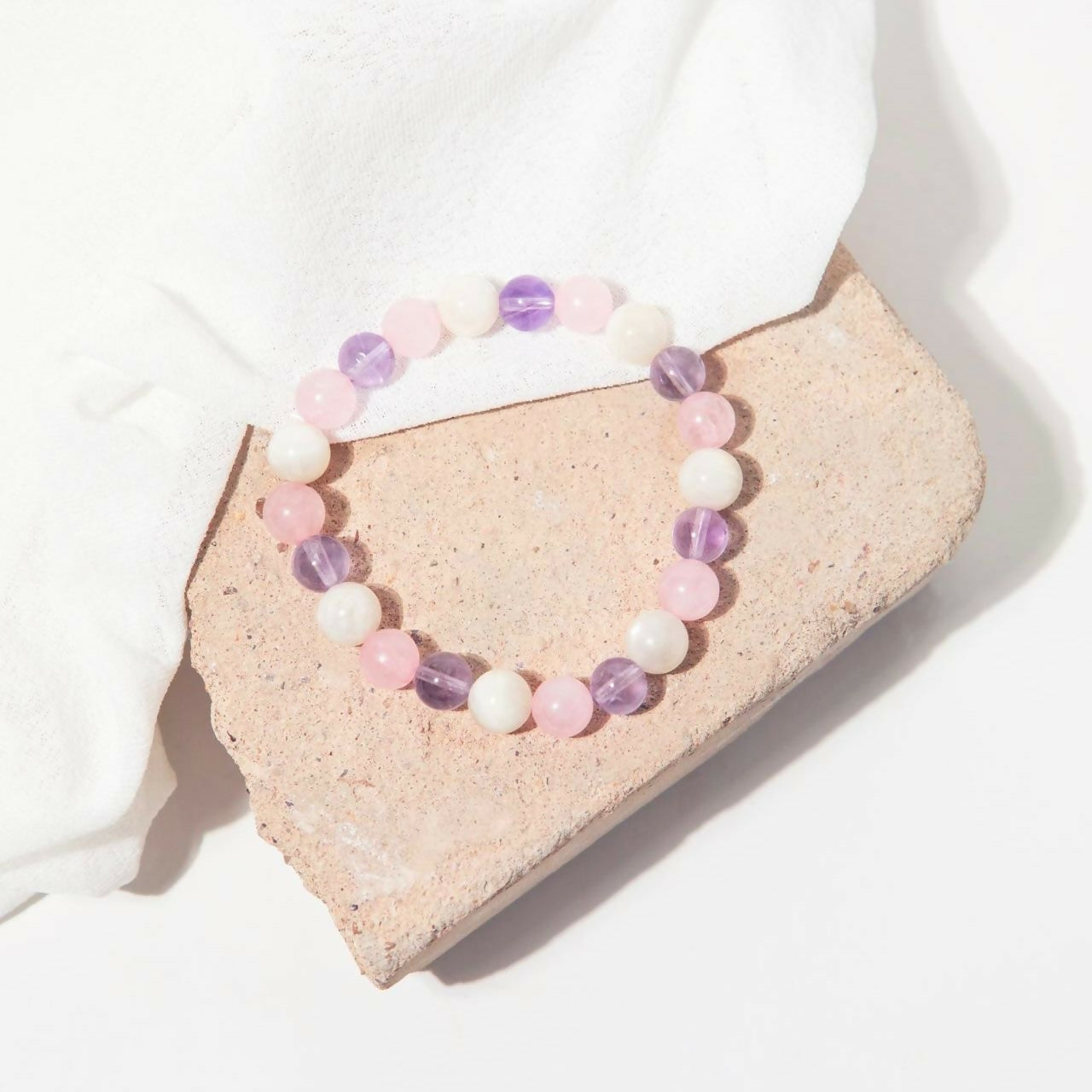 Mother Crystal Bracelet- 8mm