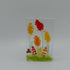 Orange Red and Yellow Flower Tealight
