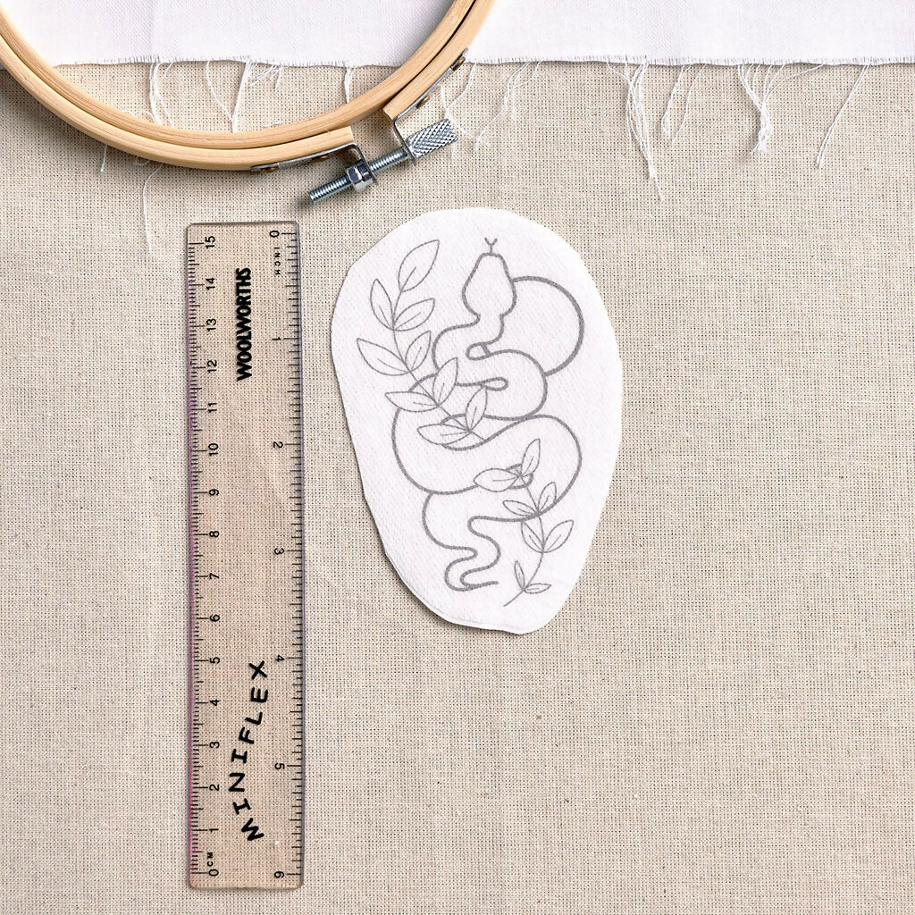 Balance Stick & Stitch Embroidery Patterns Set – Snake, Moth & Yin-Yang Designs