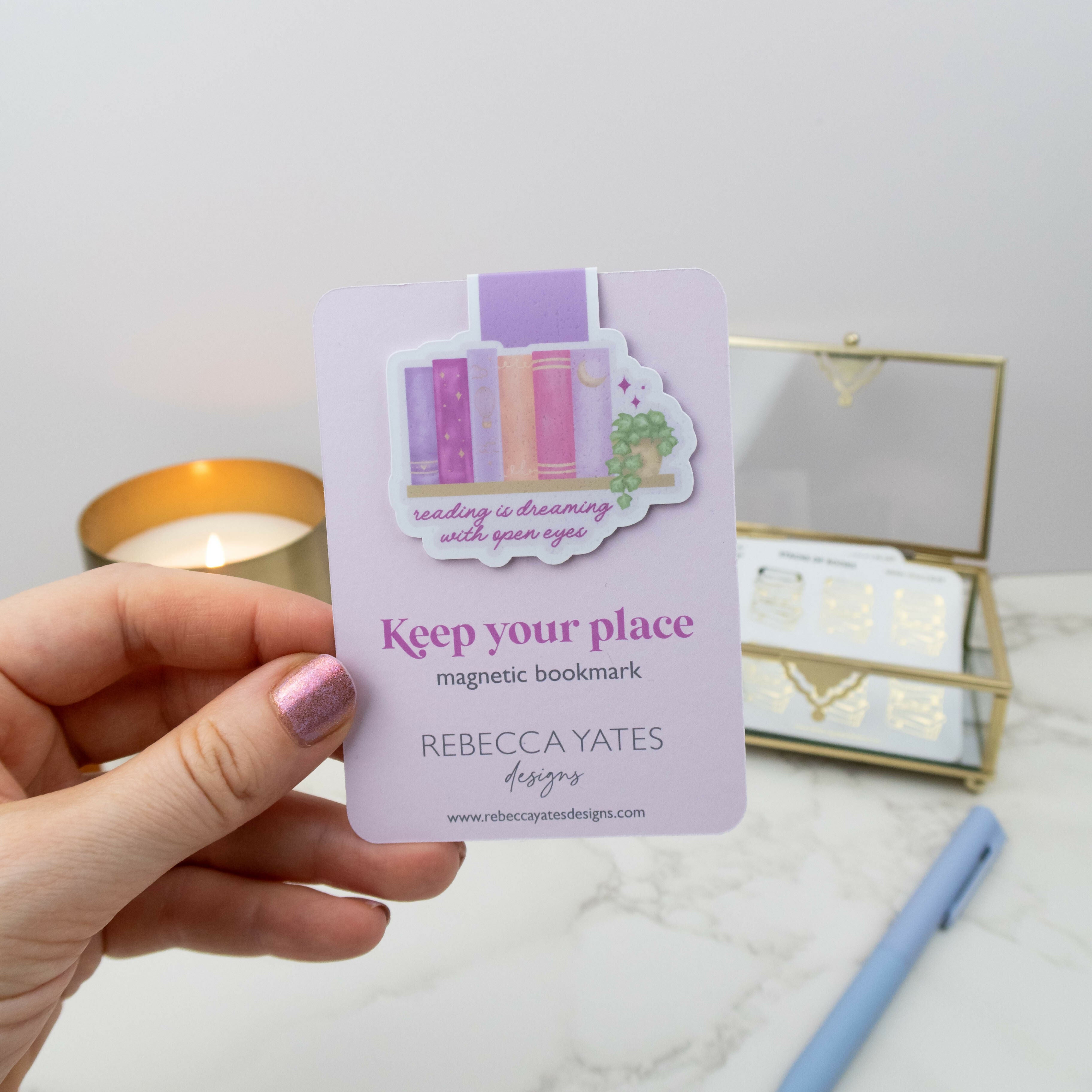 Reading is Dreaming - Magnetic Bookmark