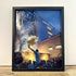 Promotion Celebrations Leeds Original Resin Framed Painting