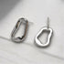 SILVER LIQUID HOOP