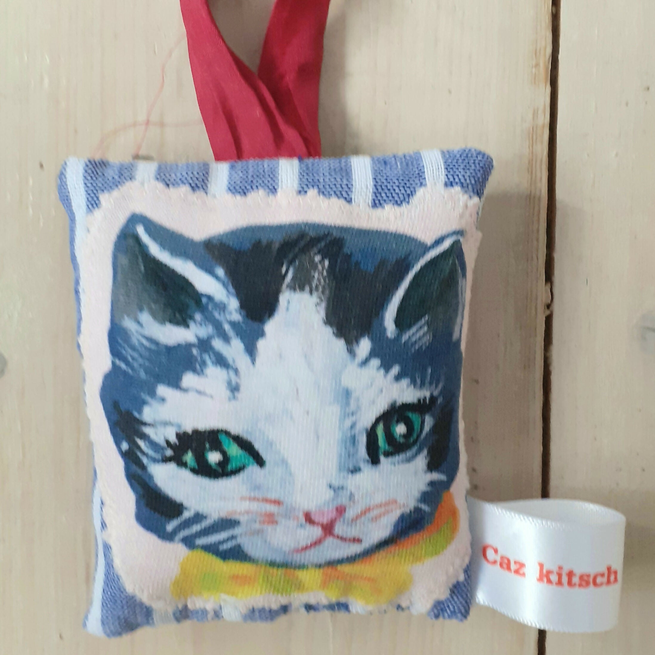 Nathalie Lete Kitten Lavender Bag