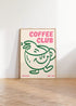 COFFEE CLUB WALL ART PRINT