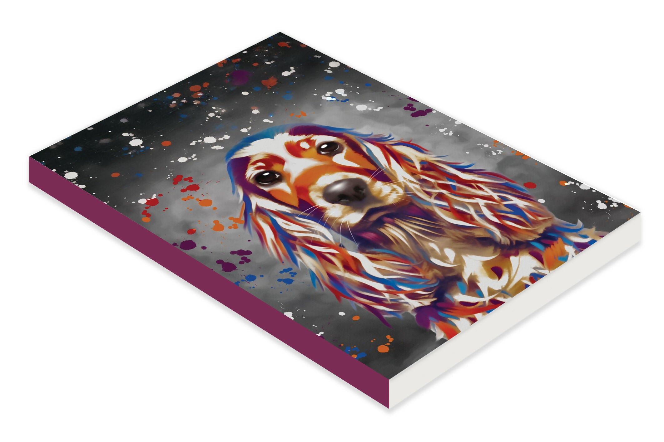 Cocker Spaniel Colour Splash Notebook