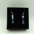 Fused Glass Dichroic Earrings