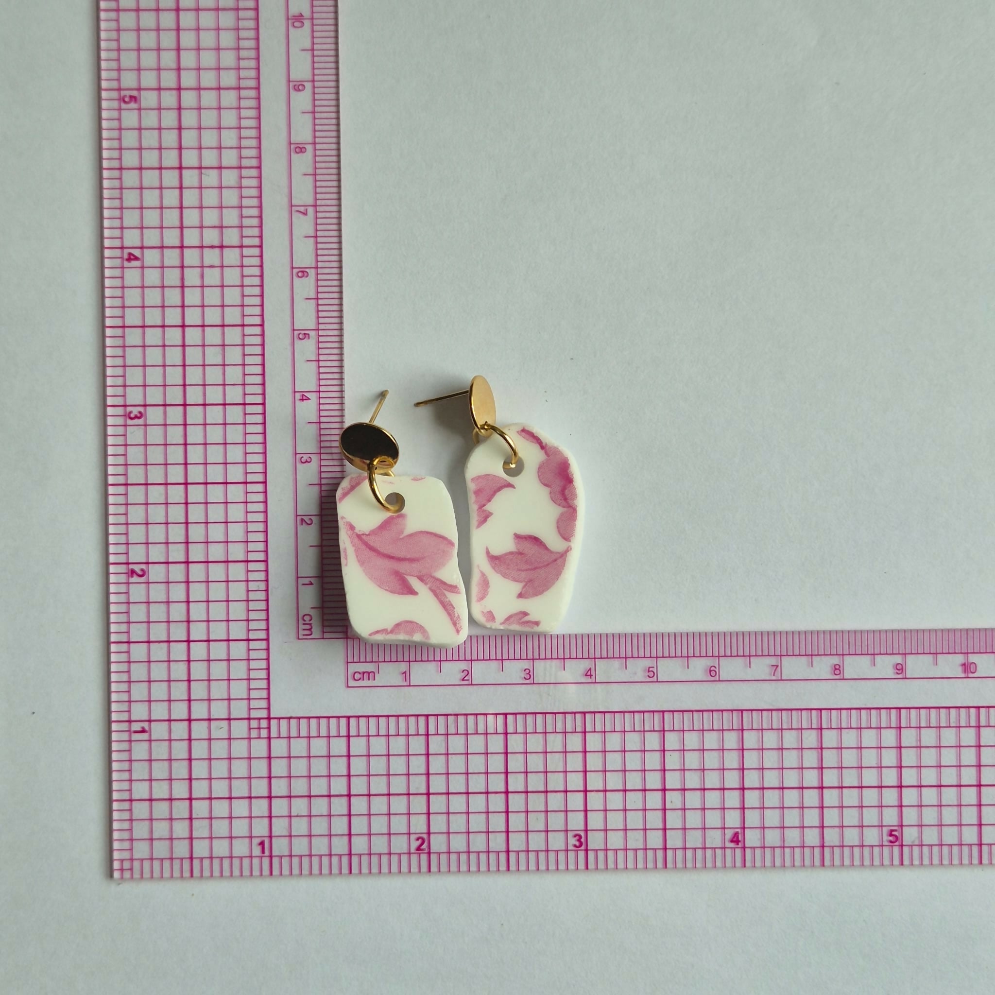 Recycled Ceramic Earring