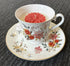 Vintage Teacup Candle - Rhubarb and Custard