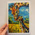A5 Giraffe Print