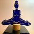 Stained Glass Woman in Yoga Pose / Meditation