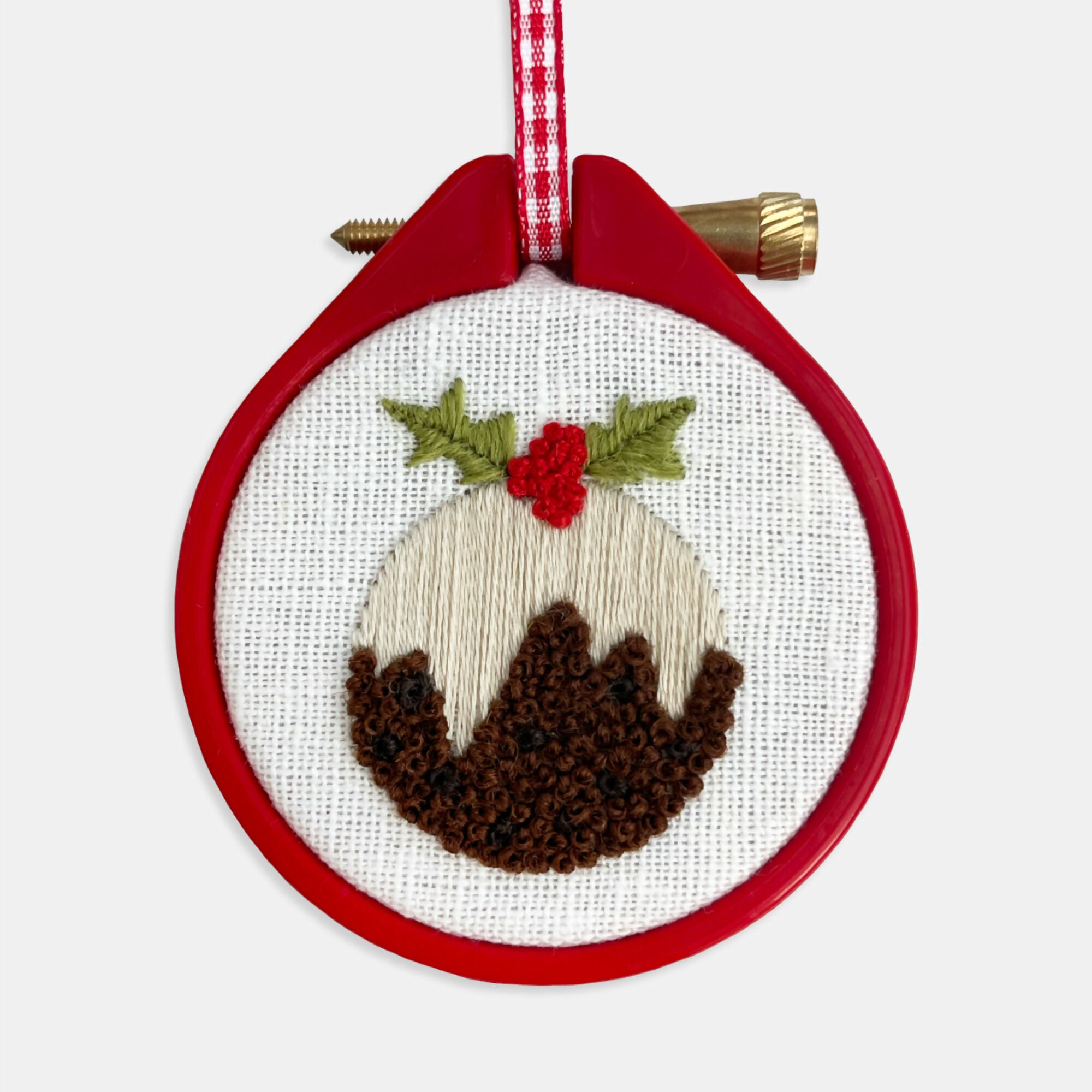 Christmas Pudding Embroidery Kit
