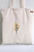 Hand Embroidered Mimosa Tote