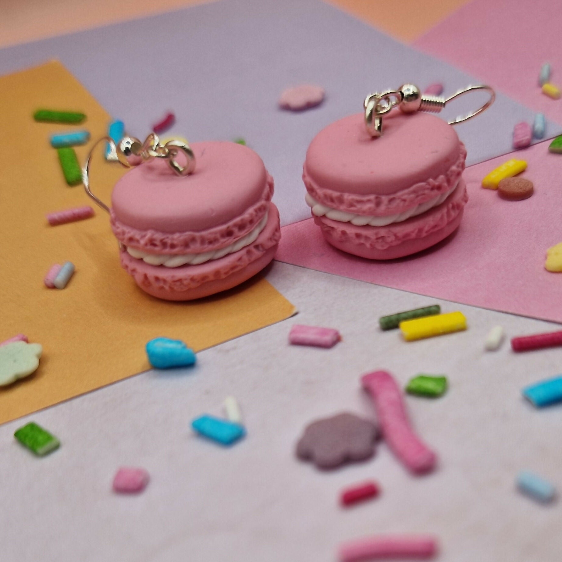 Mini Macaron Earrings