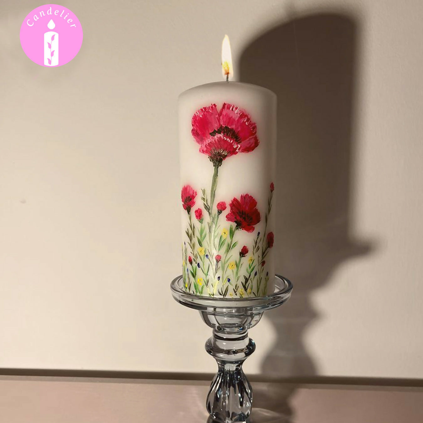Poppy Candle Design