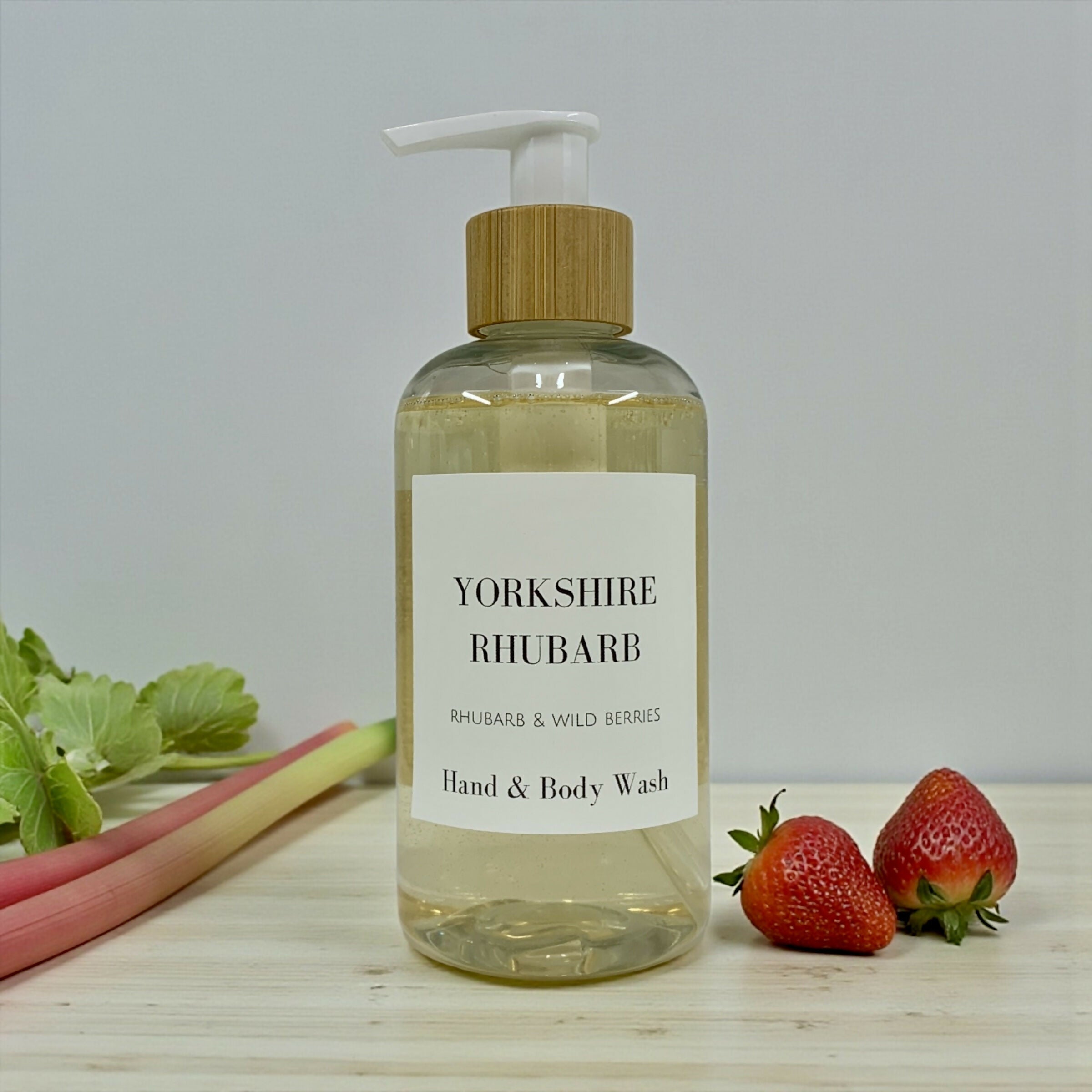Yorkshire Rhubarb Hand Wash - Rhubarb and Wild Berries
