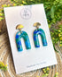 Ocean Dream Collection - Arch Polymer Clay Earrings