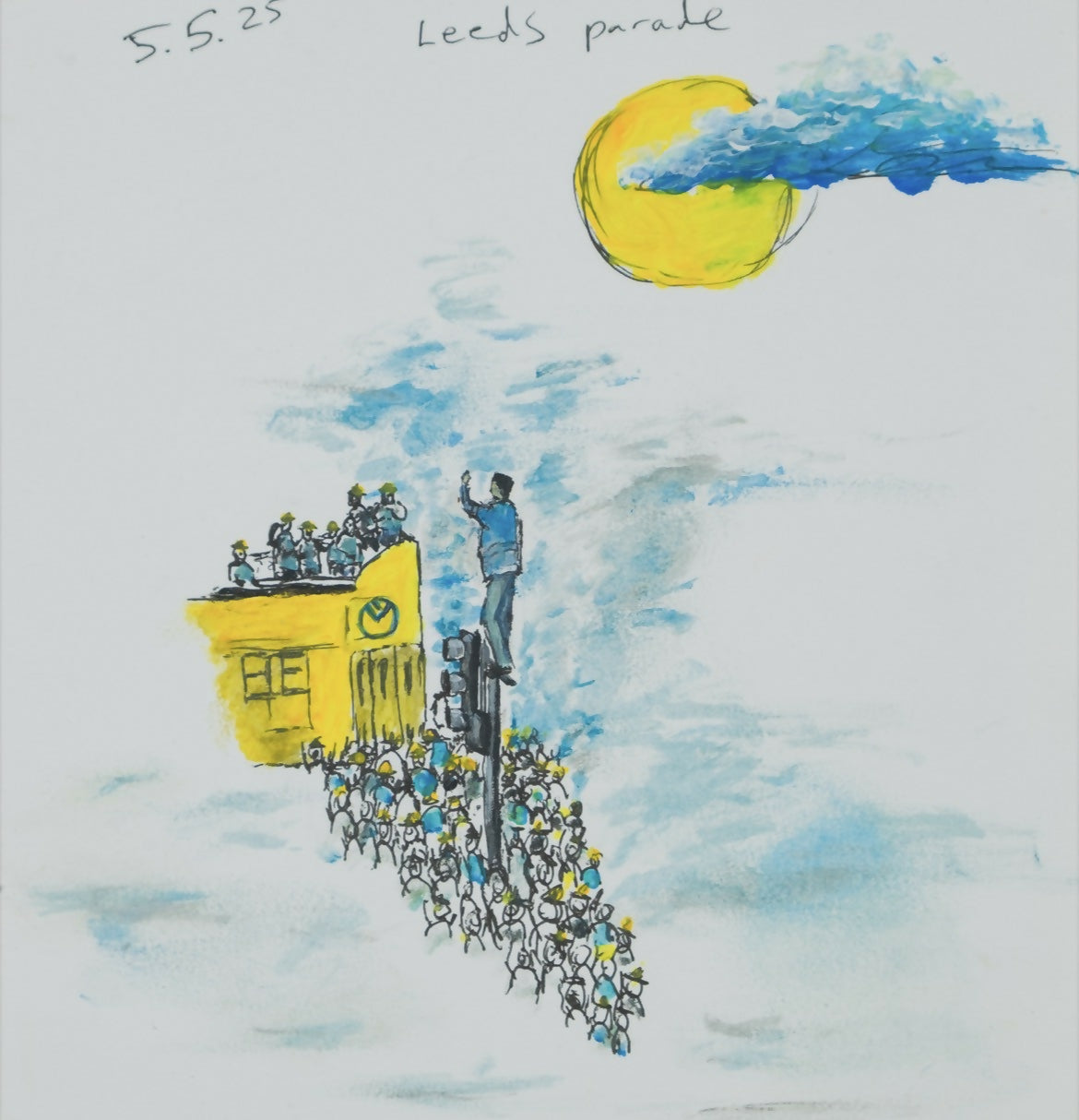 Leeds Utd Parade Card