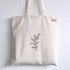 Hand Embroidered Leafy Tote Bag