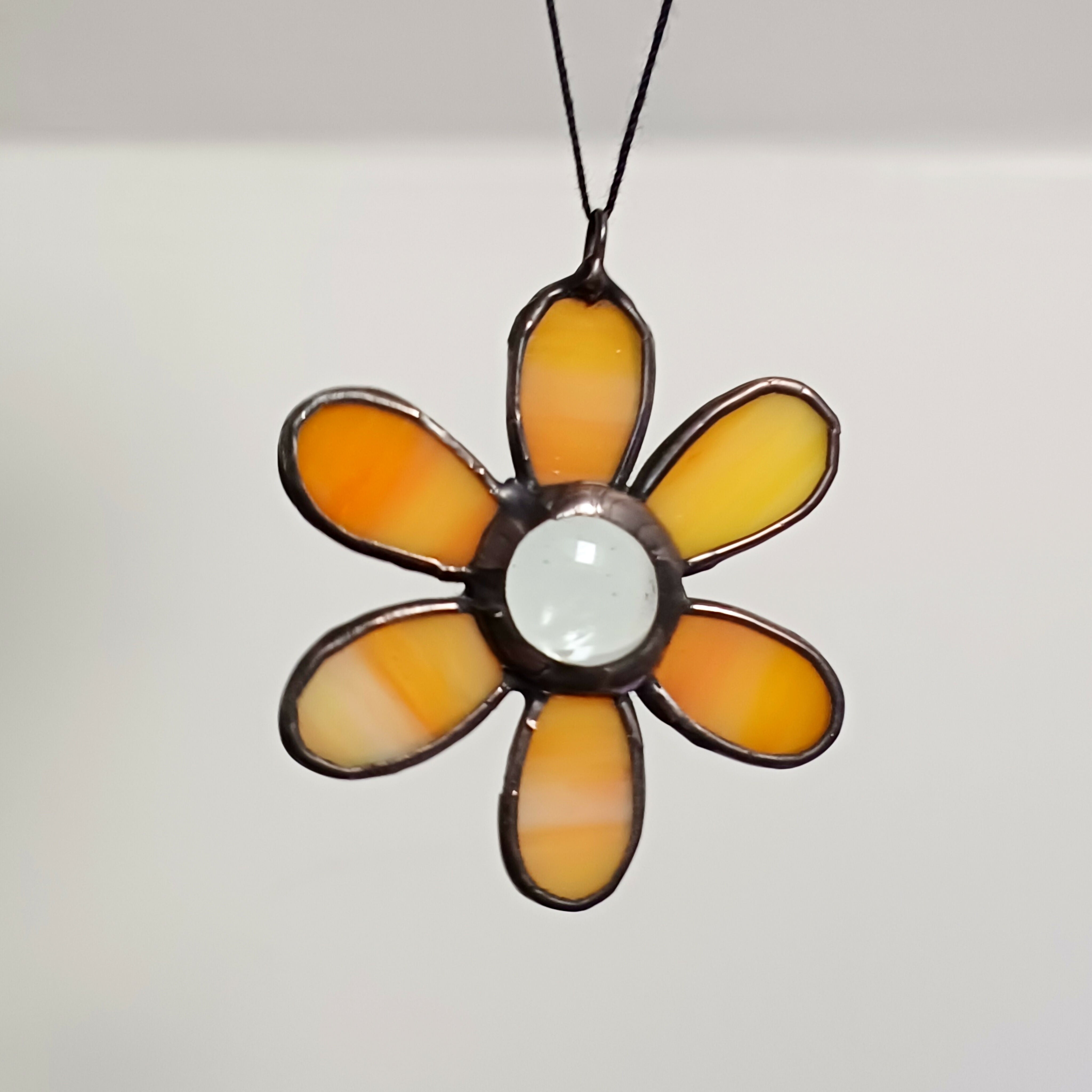 Mini Stained Glass Flower