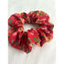 Red Gingerbread Man Christmas Hair Scrunchie