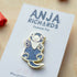 Glitter Otter Enamel Pin