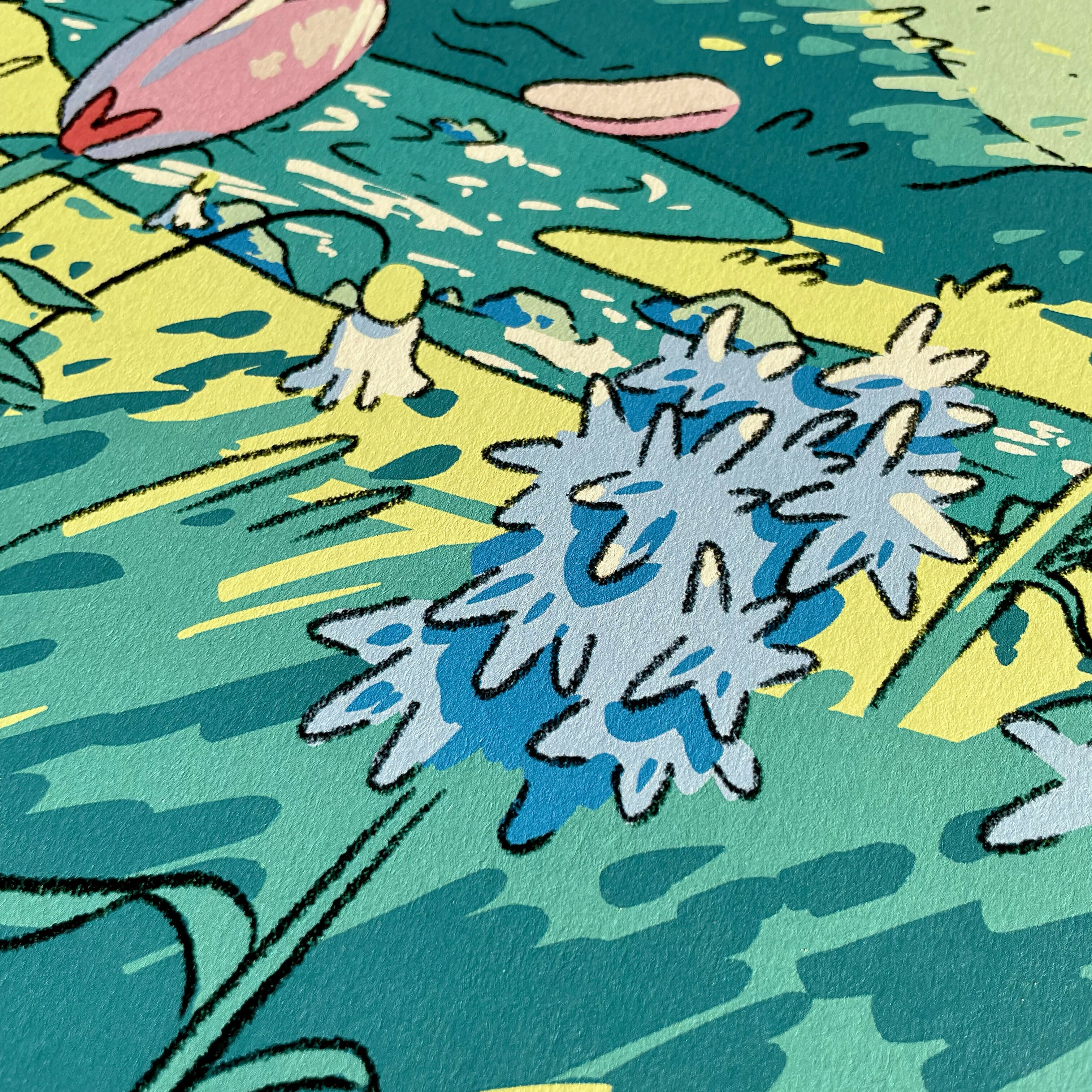 Slice of Spring A3 Print