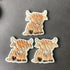 Porcelain animal Magnets