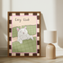 Cosy Club Cat Print