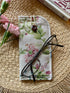 Flower Print Glasses Case
