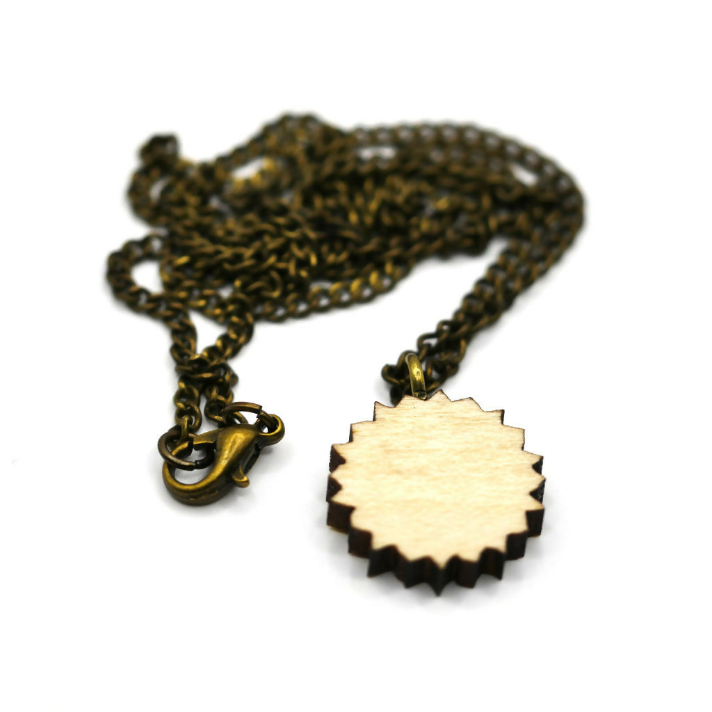 Sunflowers Necklace and Stud Earrings Set