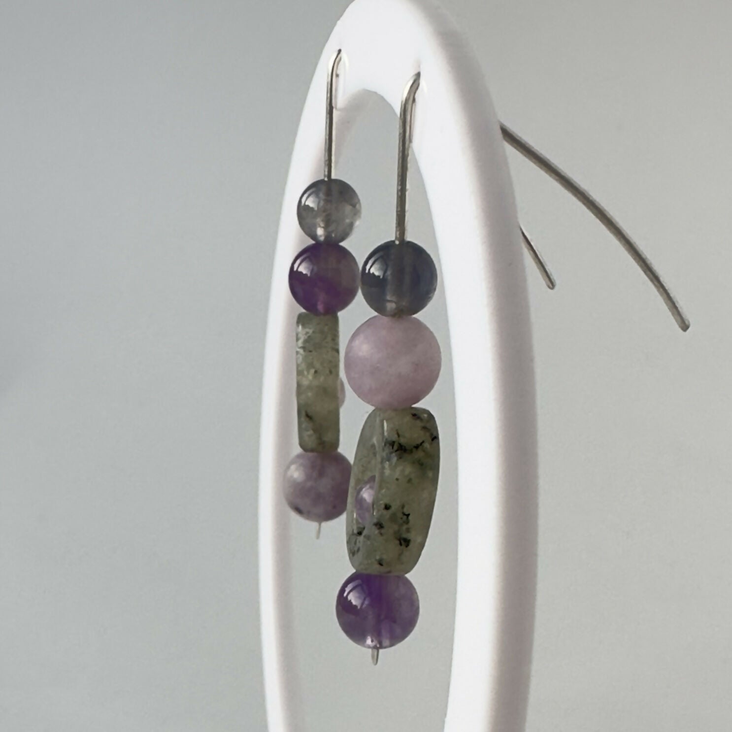 INSIGHT EARRINGS | STERLING SILVER & STONE EARRINGS FOR PERCEPTION