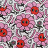 Flower Mascot Die Cut Sticker