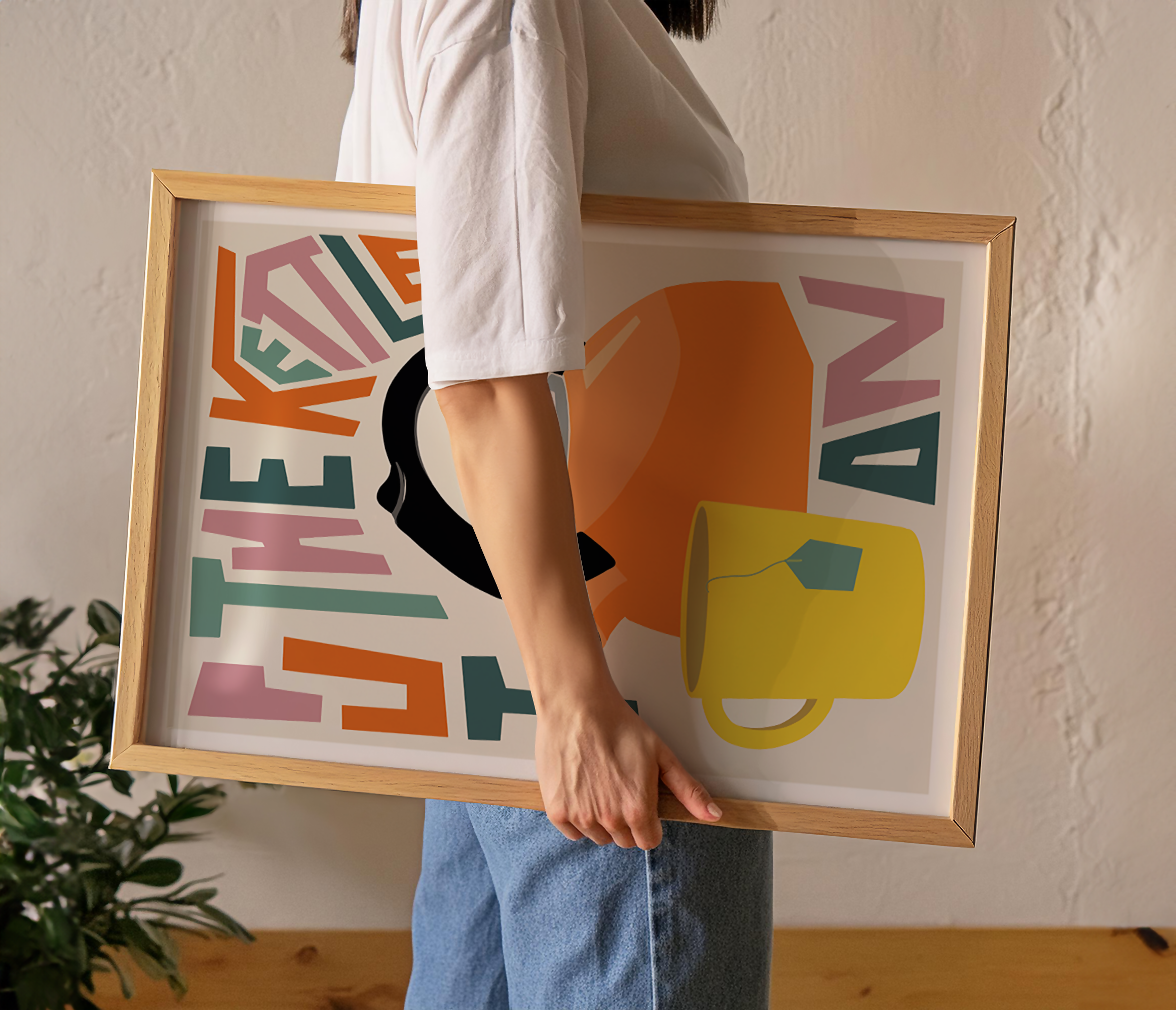 Put the Kettle On Art Print