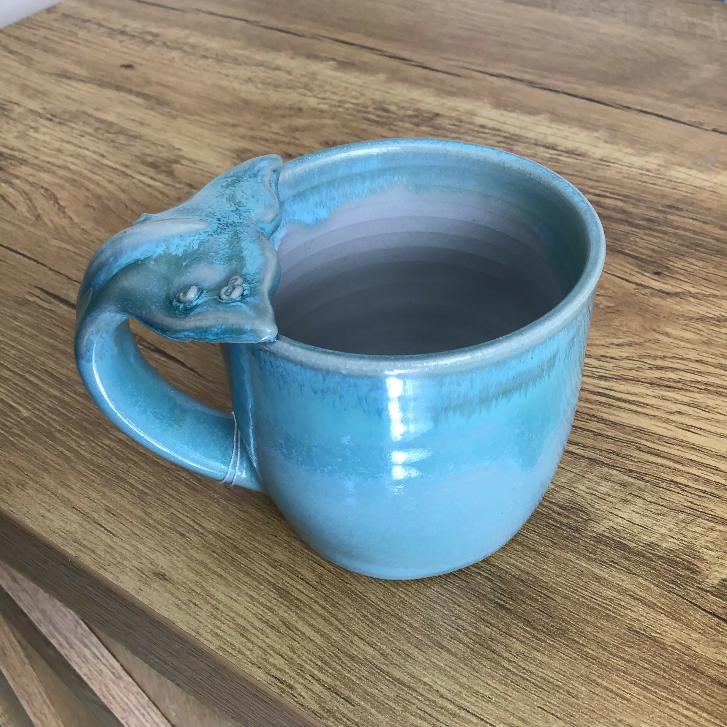 Lagoon Blues Whale Tail Mug