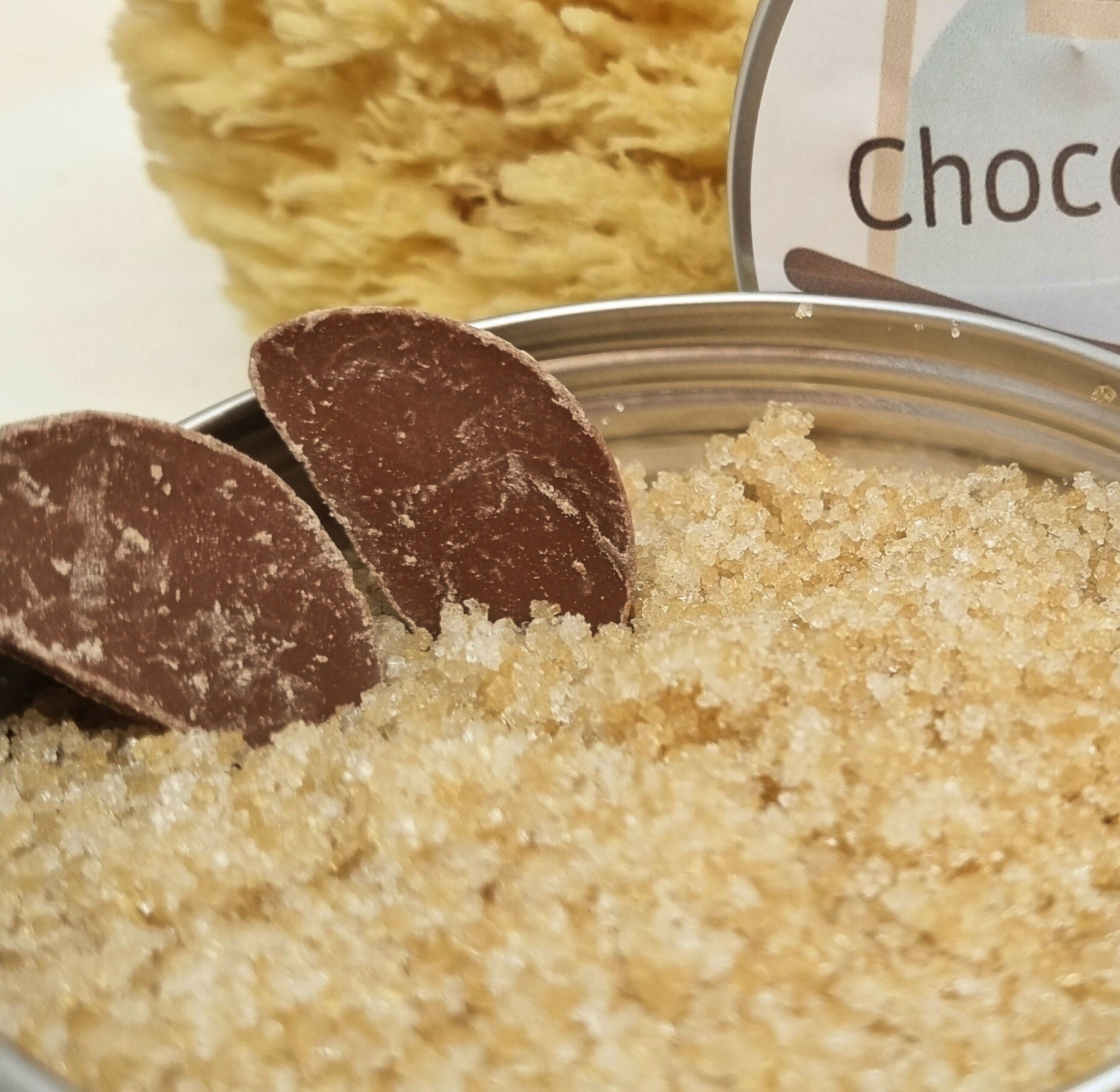 Exfoliating Lip Sugar Scrub - Chocolate Orange
