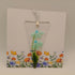 Fused Glass Flower Card