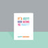 Yorkshire Dialect Age Birthday Cards