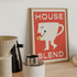 House Blend Retro Coffee Print