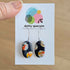 Various Colours Marbles Oval Hoop Handmade Polymer Clay Earrings