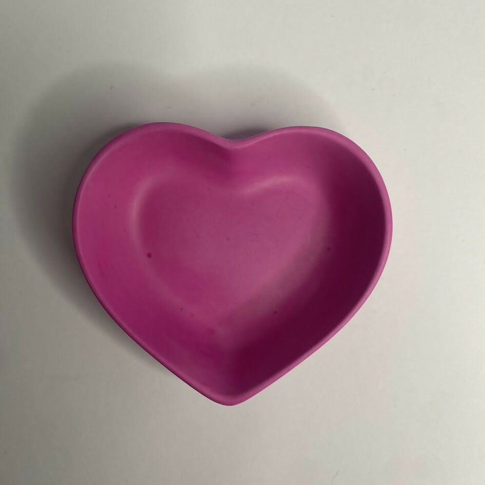 Jesmonite Handmade Heart Trinket Dish