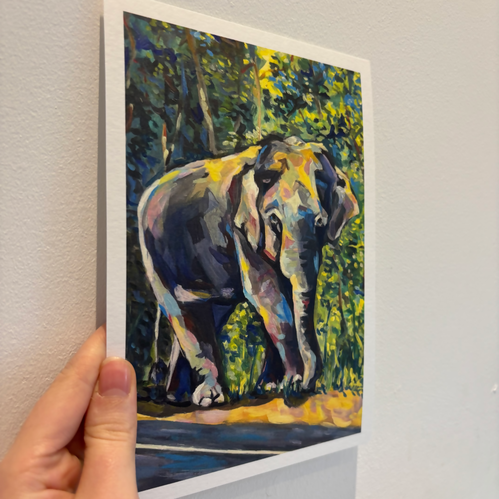 A5 Elephant Print