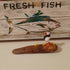 Single Puffin On Wood, With Legs
