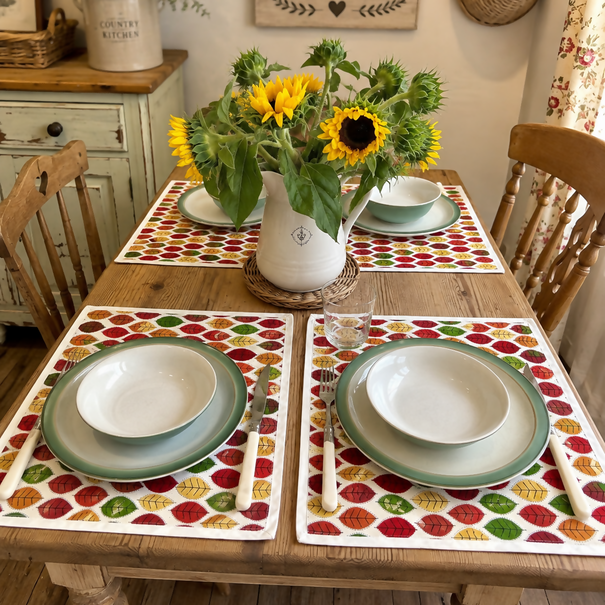 Autumn Table Linen and Placemats Set