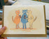 Riso Print Friendship Card