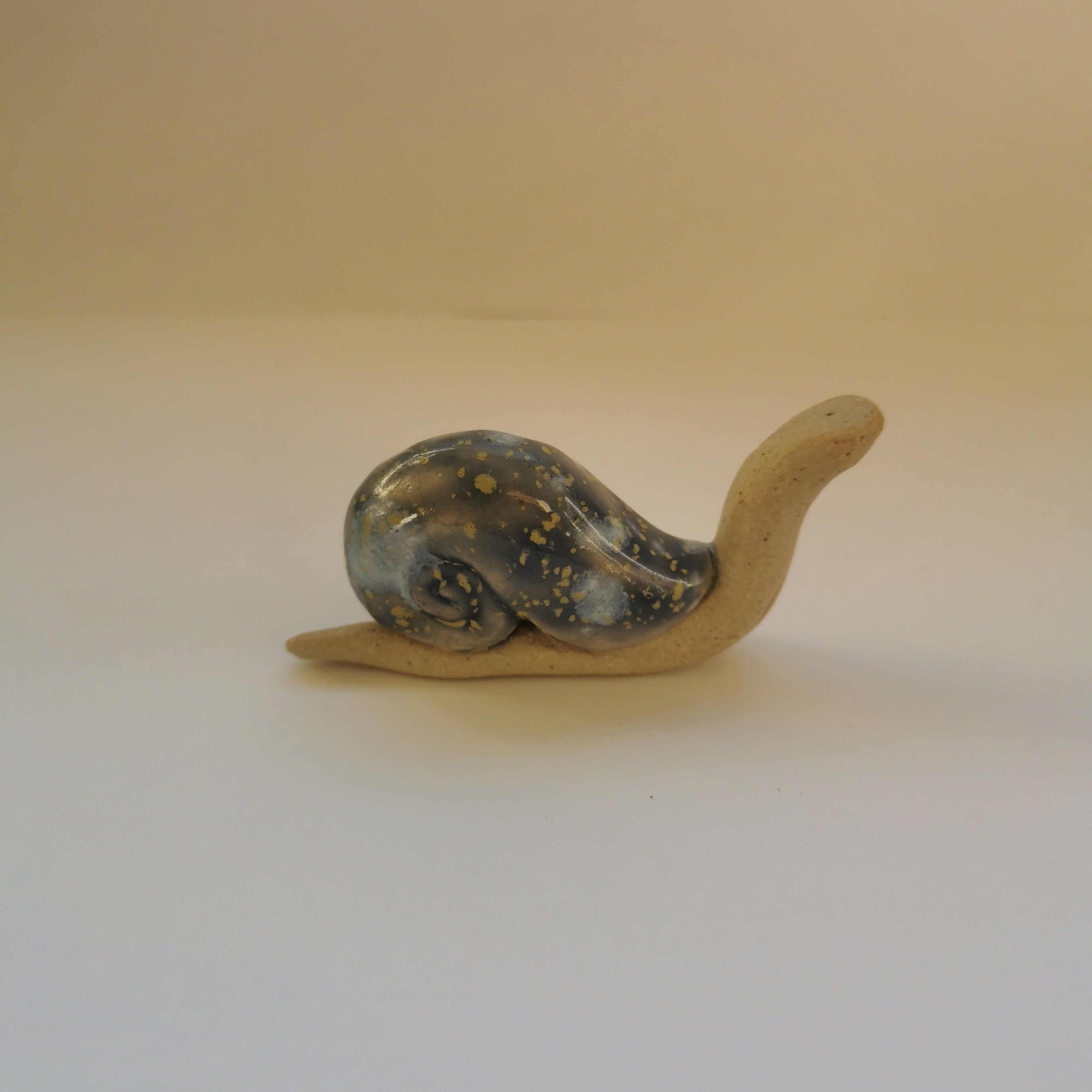 Ceramic Snail - Partial Glaze
