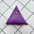 Fold Edge Triangle Leather Coin Case