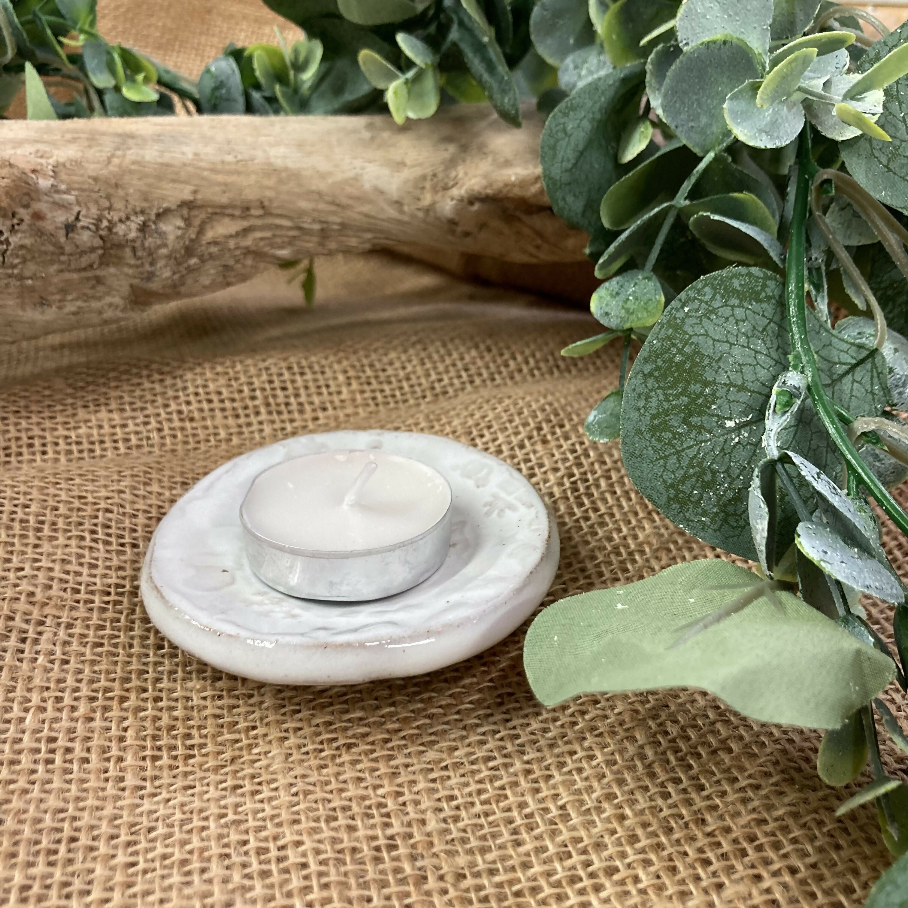 Ceramic Handcrafted Tea Light Holder